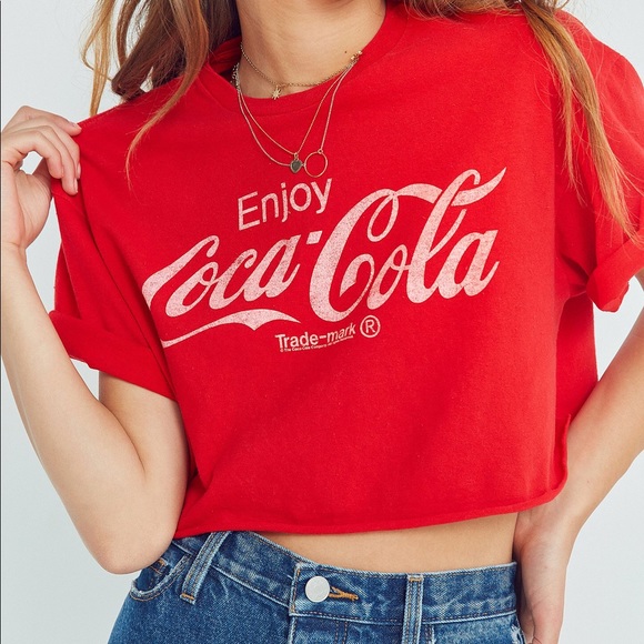 coca cola crop top forever 21